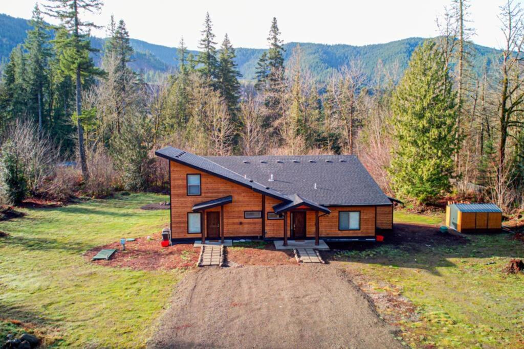 Newly Built Modern Chalet Duplex - 1 Mount Hood Village المظهر الخارجي الصورة